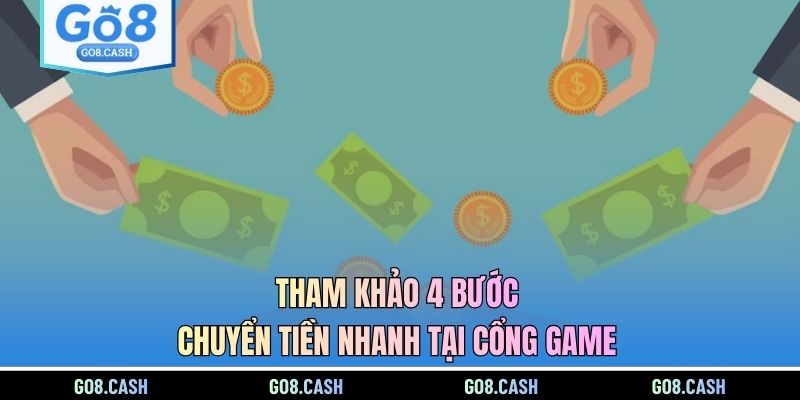 Tham khảo 4 bước chuyển tiền nhanh tại nhà cái